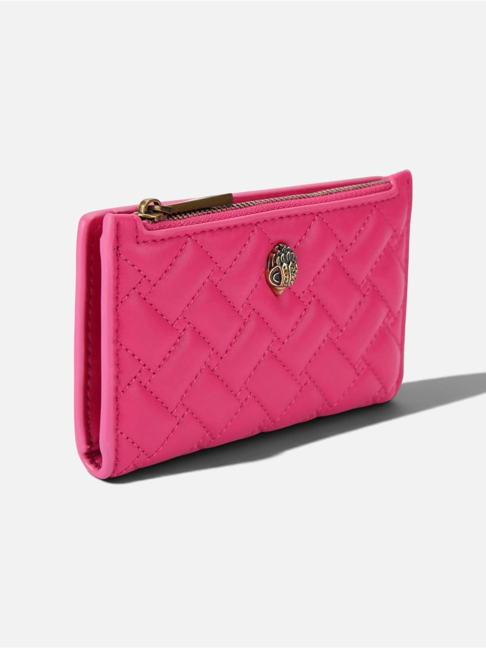 Kurt Geiger Kensington Quilted Hot Pink
Leather Bifold Wallet